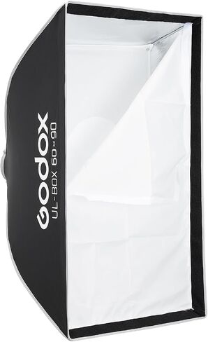 Godox ul -series softbox 24''x35 '' / 60x90cm مستطيل سريع الإفراج المظلة Softbox قابلة للطي للضوء لتصوير المنتج وإضاءة الطاولة - Bowens Mount compatible in Saudi Arabia