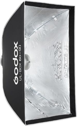 Godox ul -series softbox 24''x35 '' / 60x90cm مستطيل سريع الإفراج المظلة Softbox قابلة للطي للضوء لتصوير المنتج وإضاءة الطاولة - Bowens Mount compatible in Saudi Arabia