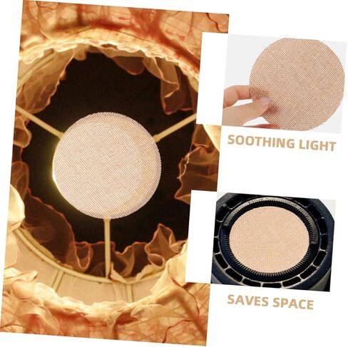 2pcs Fire Resistant Light Diffuser for Spotlights and Downlights Glare Lamp Shade Protecting Babys Eyes Easy to Install Ceiling Light Cover with Soft Warm Glow in Saudi Arabia