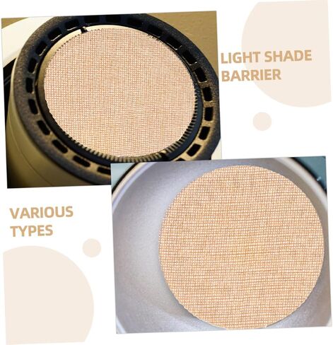 Popetpop 2pcs مصباح Spotlight مصباح الظل المظلمون الوهج أغطية ضوء ناعم مقاوم للحريق لحماية السقف الصدي in Saudi Arabia