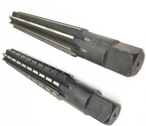2PCS/Set Hand Reamers Set MT0/MT1/MT2/MT3/MT4/MT5 Steel Fine/Rough-Edge Morse Taper Reamer Fit for Milling Finishing Tool(MT3) in Saudi Arabia