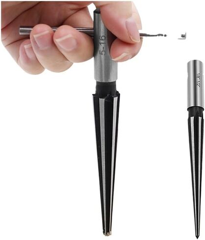 3-13mm و 5-16mm Taper Reamer Hand Metal Reamer Deburring Enlarge Hole Hole Handheld Reamer Fit for Wood Metal Plastic Drilling (3-13mm) in Saudi Arabia
