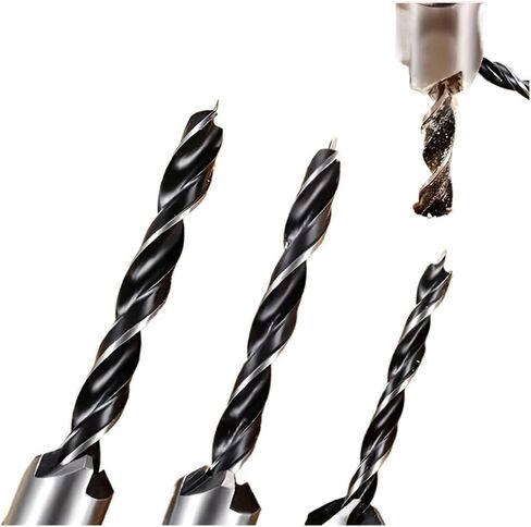 4pcs High Speed Steel Countersink Drill Bit Set 3-6mm Counter Sink Bit Fit for Wood Woodworking Carpentry Reamer with Hex Key Wrench in Saudi Arabia