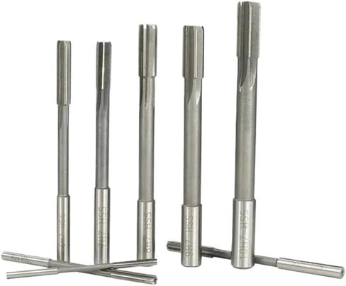 4/8/10/14PCS HSS Machine Reamer Seth7/H8 Shank strale Shuck Reamer Slot Slot Reamer 2MM-12mm Milling Cutter (4pcs 6-12mm set H8) in Saudi Arabia