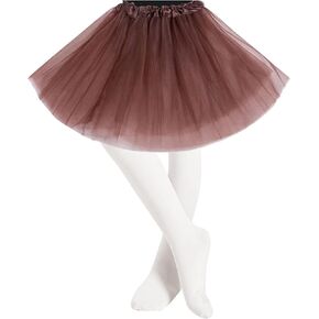 UTTPLL Toddler Girls Tulle Skirts Birthday Ballet Dance Layered Kids Princess Tutu Skirt Halloween Party 2-10 Years