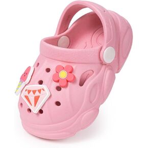 Babelvit Toddler Boys Girls Garden Clogs Infant Cute Slip On Slides Water Shoes Baby Lightweight Breathable Summer Beach Pool Outdoor Sandals Comfort Clogs Slippers