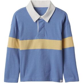 GAP Baby Boys' Long Sleeve Rugby Polo
