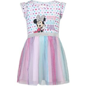 Disney Minnie Mouse Girls Birthday Tutu Dress for Toddlers – Multicolor