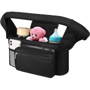 Stroller Accessories Stroller Organizer Stroller Caddy Stroller Cup Holder, Universal Fits Doona Car Seat Stroller, Evenflo Shyft Dualride, Doona Accessories, Bob, Uppababy Vista v2 Accessories Ltc