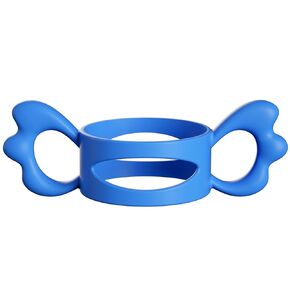 Baby Bottle Handles, Silicone Wide-Neck Baby Bottle Handle, Outer Diameter Over 6cm for Bottle Blue(1 Pack)