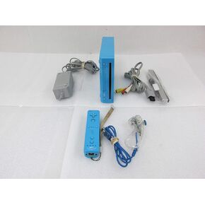 Nintendo Wii Blue Console (Renewed)