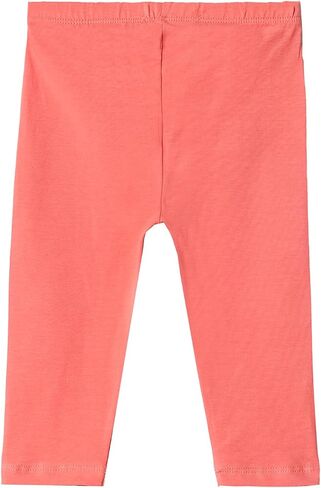 Baby & Toddler Capri Leggings Soft Cotton Stretch Everyday Wear | Elastic Waist, 95% Cotton, Breathable, 3M–5T in Saudi Arabia
