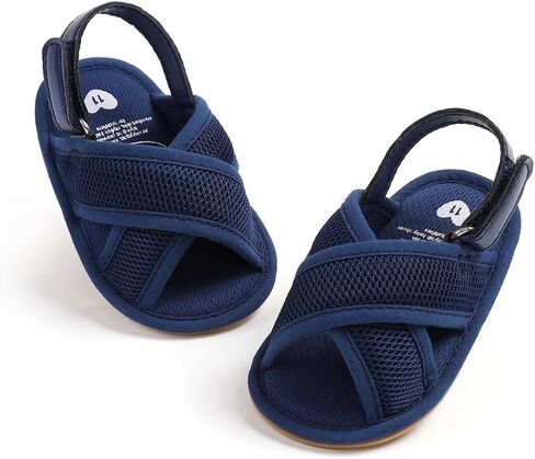 SOFMUO Baby Girls Boys Sandals Premium Soft Anti-Slip Rubber Sole Infant Summer Outdoor Shoes Toddler First Walkers in Saudi Arabia