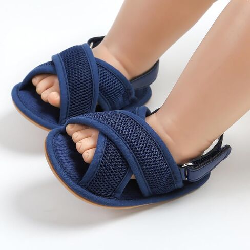 SOFMUO Baby Girls Boys Sandals Premium Soft Anti-Slip Rubber Sole Infant Summer Outdoor Shoes Toddler First Walkers in Saudi Arabia