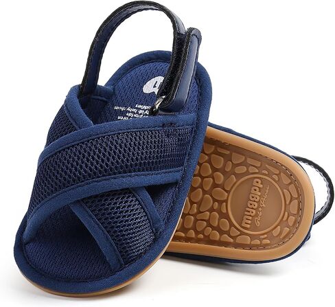 SOFMUO Baby Girls Boys Sandals Premium Soft Anti-Slip Rubber Sole Infant Summer Outdoor Shoes Toddler First Walkers in Saudi Arabia