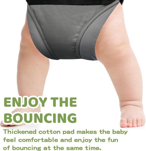 سترة هابابي لباب الأطفال مع حزام ومقعد قابلين للتعديل، سترة مدخل الطفل مع وظيفة حزام المشي، هدية مثالية للرضع، باللون الأسود in Kuwait