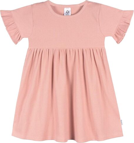 Gerber Girls' Toddler Short-Sleeve and Sleeveless Dress Set in Saudi Arabia
