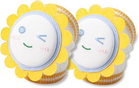 Baby Knee Pads for Crawling, Baby Knee Protectors Breathable Crawling Knee Pads with Sponge Pad, Anti-Slip Knee Pads Leg Warmers Protective Cover for Unisex Babies（1 Pair） in Kuwait