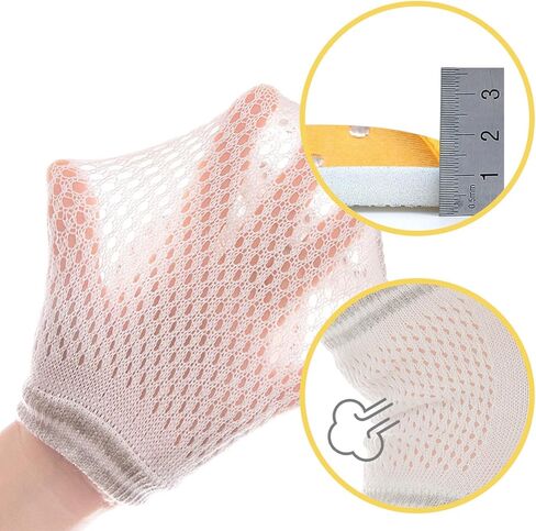 Baby Knee Pads for Crawling, Baby Knee Protectors Breathable Crawling Knee Pads with Sponge Pad, Anti-Slip Knee Pads Leg Warmers Protective Cover for Unisex Babies（1 Pair） in Kuwait