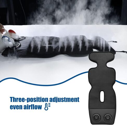 وسادة تبريد مقعد السيارة للأطفال، وسادة تبريد مقعد الثلج قابلة للتنفس في الصيف، مناسبة لكرسي الطعام في مقعد عربة الأطفال، مع مروحتين قابلتين للتعديل ومصدر طاقة USB، تبريد مثالي في الصيف (أسود) in Kuwait