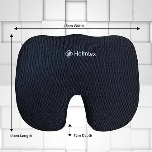 Chair Cushions for Office Chair Memory Foam Sciatica Pain Relief Chair Pad for Back Support Seat Cushion for Computer Desk, Gamming Chair, Wheelchair, Car Seat & Tailbone Pain in Saudi Arabia