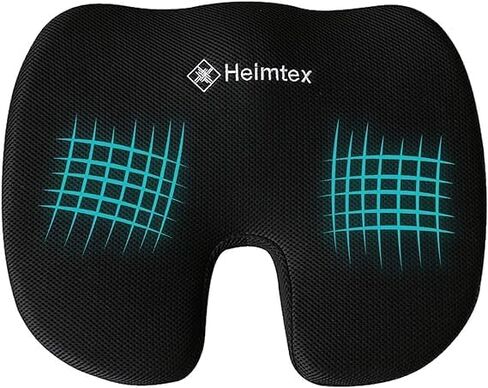 Chair Cushions for Office Chair Memory Foam Sciatica Pain Relief Chair Pad for Back Support Seat Cushion for Computer Desk, Gamming Chair, Wheelchair, Car Seat & Tailbone Pain in Saudi Arabia