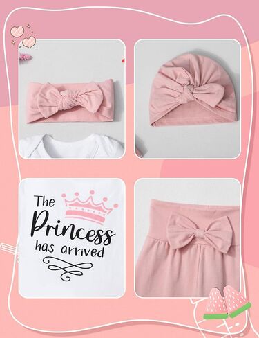 Baby Girl Clothes Infant Newborn Baby Clothes for Girls Long Sleeve Romper Pant Sets Letter Prints Baby Girl Outfits in Saudi Arabia