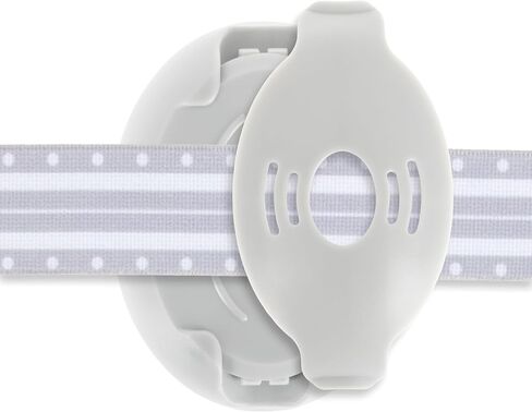 Nuby Soft Sounds - Adjustable Baby Earmuffs for Protection Against Loud Noises, Ideal for Air Shows, Fireworks, in-Flight Travel, and More! White Only. in Saudi Arabia