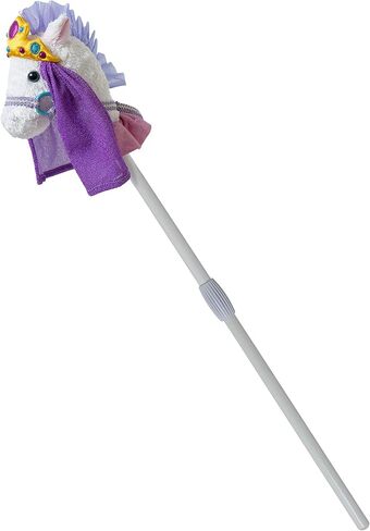 Mary Meyer Hobby Horse Toy Fancy Prancer Stick Horses, 33-Inches Tall, Princess Pony in Kuwait
