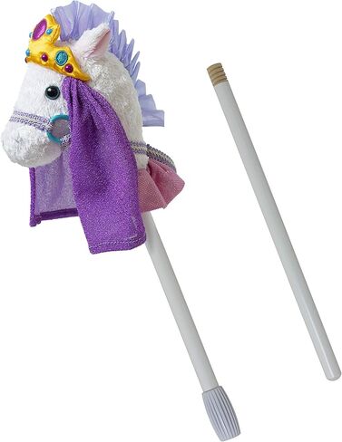 Mary Meyer Hobby Horse Toy Fancy Prancer Stick Horses, 33-Inches Tall, Princess Pony in Kuwait