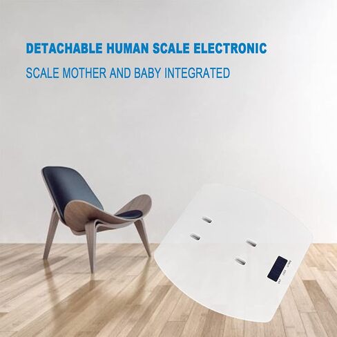 مقياس الطفل، مقياس الحيوانات الأليفة، مقياس الأطفال الصغار متعدد الوظائف، مقياس رقمي للأطفال، إضاءة خلفية زرقاء، مسار الوزن والطول. in Kuwait