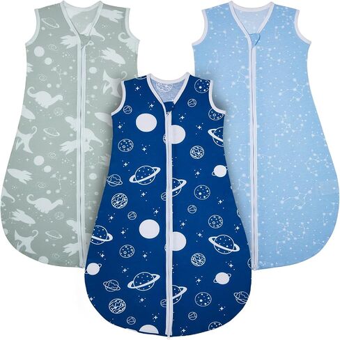 Lilian&Gema Baby Sleep Sack Unisex Baby Sleeping Bag 0.5 TOG Extra Soft Lightweight Wearable Blanket for Infant Toddler in Saudi Arabia