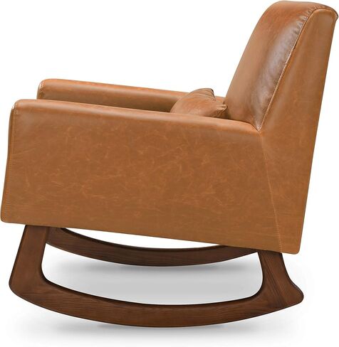 Sleepytime Rocker in Ivory Boucle with Light Legs, Wood, Foam, Greenguard Gold and CertiPUR-US Certified in Kuwait