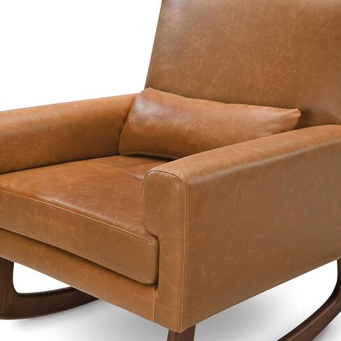 Sleepytime Rocker in Ivory Boucle with Light Legs, Wood, Foam, Greenguard Gold and CertiPUR-US Certified in Kuwait