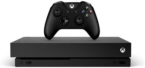 Microsoft Xbox One X 1TB, 4K Ultra HD Gaming Console, Black (Renewed) (2017 Model) in Saudi Arabia
