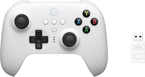 8Bitdo Ultimate 2.4g Wireless Controller With Charging Dock, 2.4g Controller for PC, Android, Steam Deck & iPhone, iPad, macOS and Apple TV (Pastel Pink) in Saudi Arabia