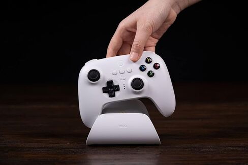 8Bitdo Ultimate 2.4g Wireless Controller With Charging Dock, 2.4g Controller for PC, Android, Steam Deck & iPhone, iPad, macOS and Apple TV (Pastel Pink) in Saudi Arabia