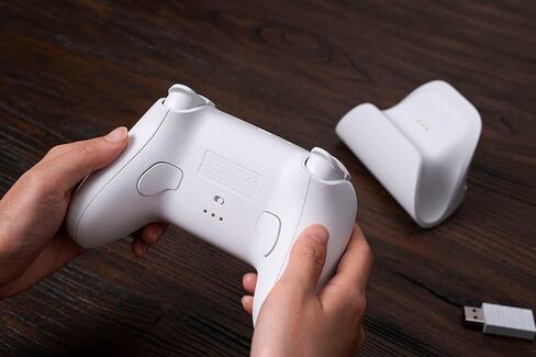 8Bitdo Ultimate 2.4g Wireless Controller With Charging Dock, 2.4g Controller for PC, Android, Steam Deck & iPhone, iPad, macOS and Apple TV (Pastel Pink) in Saudi Arabia