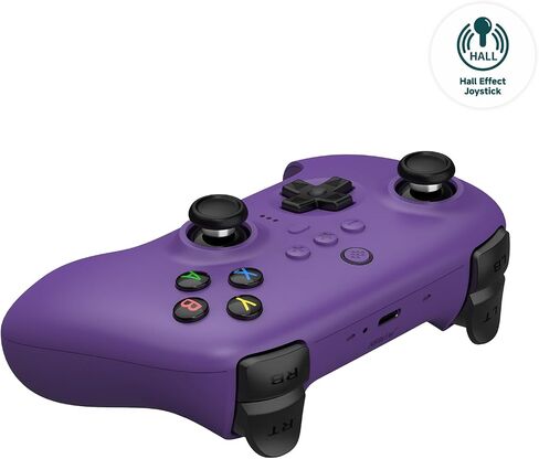 8Bitdo Ultimate 2.4g Wireless Controller With Charging Dock, 2.4g Controller for PC, Android, Steam Deck & iPhone, iPad, macOS and Apple TV (Pastel Pink) in Saudi Arabia