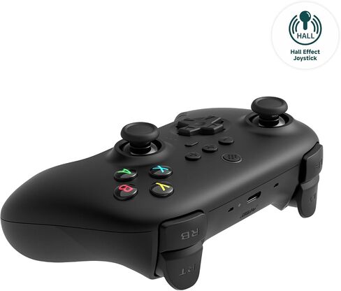 وحدة تحكم لاسلكية 8Bitdo Ultimate 2.4g مع قاعدة شحن، وحدة تحكم 2.4g للكمبيوتر الشخصي، Android، Steam Deck & iPhone، iPad، macOS وApple TV (وردي باستيل) in Saudi Arabia