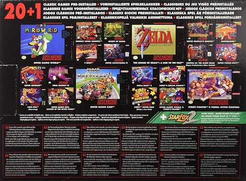 SNES Nintendo Classic Mini: Super Nintendo Entertainment System (Europe), Not Region Locked in Saudi Arabia