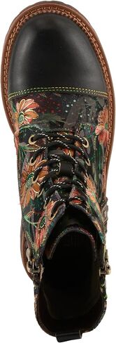 Spring Step L'Artiste Cordea Booties | Embroidered Leather Ankle Boots with Studded Details in Saudi Arabia