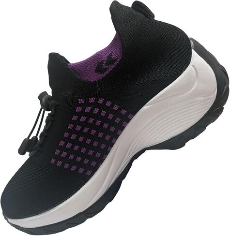 Non Slip Work Shoes Women, Orthopedic Shoes for Women Nurse Slip on Comfortable Breathable Casual Sneakers in Saudi Arabia