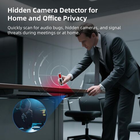 SynWave Hidden Camera Detector、Portable Camera Detector、Hidden Bug and Camera Detector、GPS Detector、Hidden Camera Detectors for Hotels, Travel, Office in Saudi Arabia