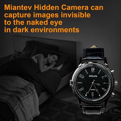 ساعة 1080p HD Camera Watch مع بطاقة ذاكرة 32 جيجابايت ، و Camera Camera Watch متصلة بالكمبيوتر لقراءة البيانات ، ومشاهدة كاميرا التجسس المخفية المستخدمة في الأمان الداخلي والخارجي ، لا حاجة إلى WiFi Cam in Kuwait