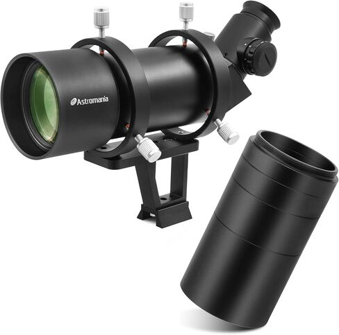 Astromania Astronomical T2-Extension Tube Kit for Cameras and eyepieces - Length 8mm 10mm 20mm 40mm - Bundle with - 10x60 Deluxe Finder Scope in Saudi Arabia
