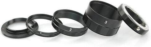 عدسة الكاميرا ماكرو تمديد محول حلقة Nikon D7100 D7000 D5100 D5300 D3100 D800 D600 D300S D300 D90 D80 in Kuwait