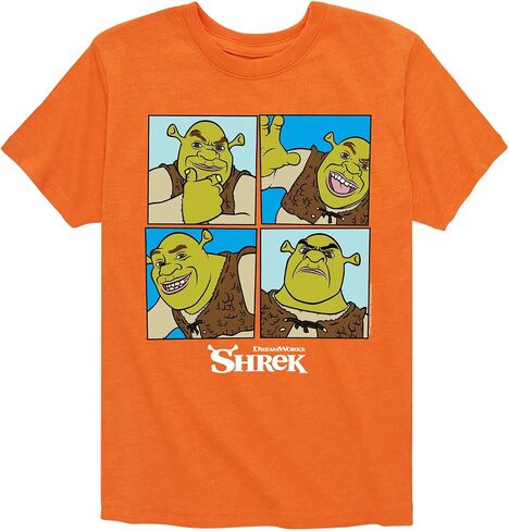 Shrek - Shrek Grid - Toddler & Youth Short Sleeve Graphic T -Shirt in Kuwait