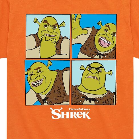 Shrek - Shrek Grid - Toddler & Youth Short Sleeve Graphic T -Shirt in Kuwait