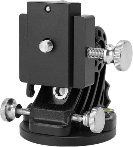 Latitude Adjustment Base Equatorial Mount Telescope Accessory 0-90 Degree Adjustable with 3/8 Inch Thread for Astrophotography Astronomy Observation (Black Red) in Saudi Arabia